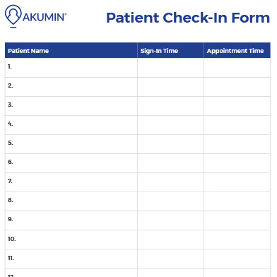 Download Patient Check-in