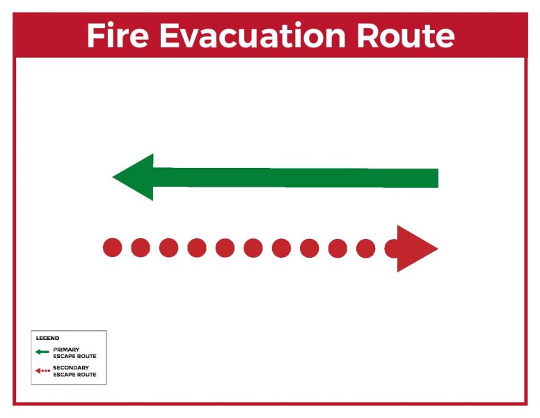 Download Fire Evacuation Route - 02