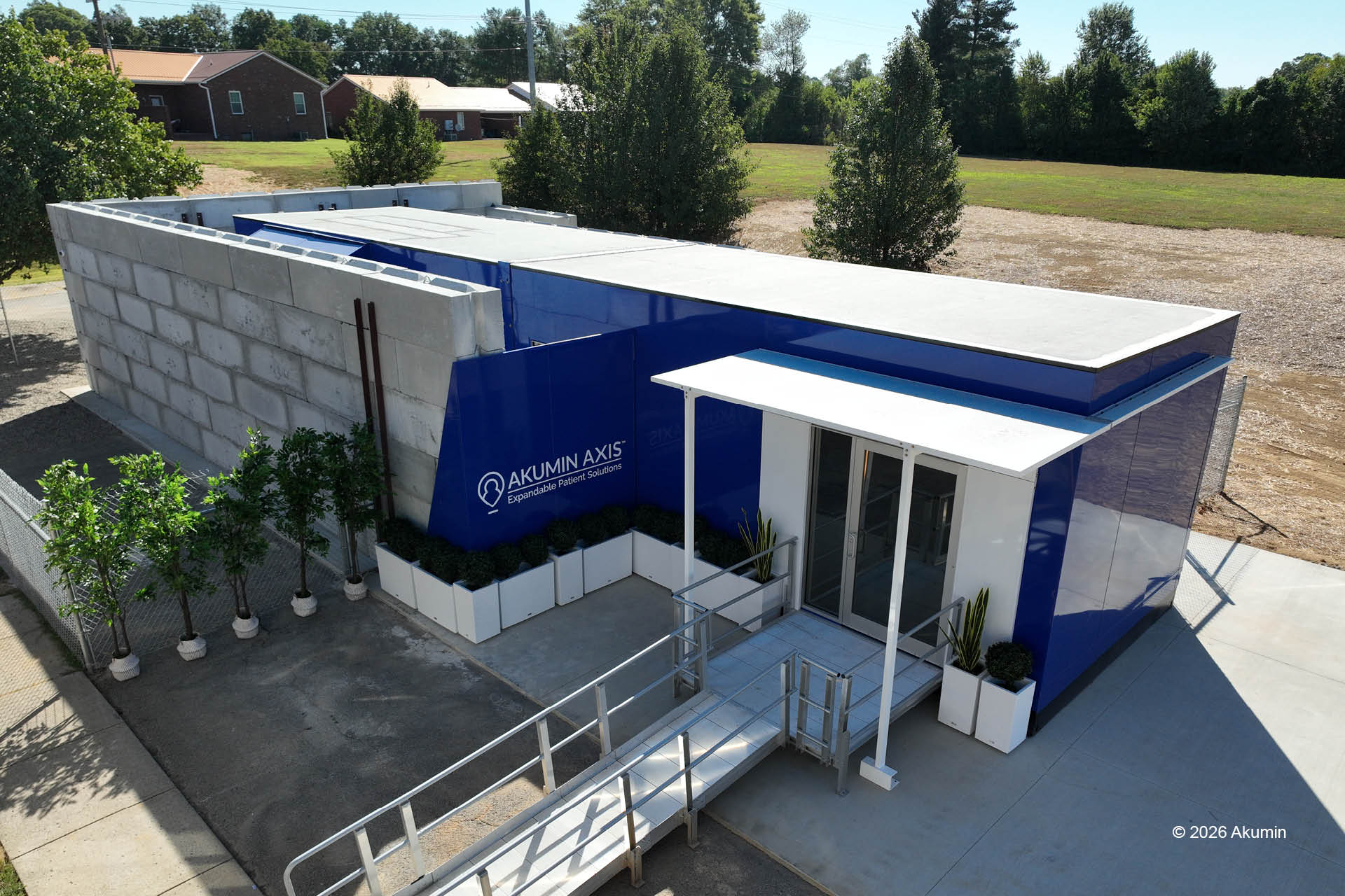 Akumin AXIS LINAC entrance ramp