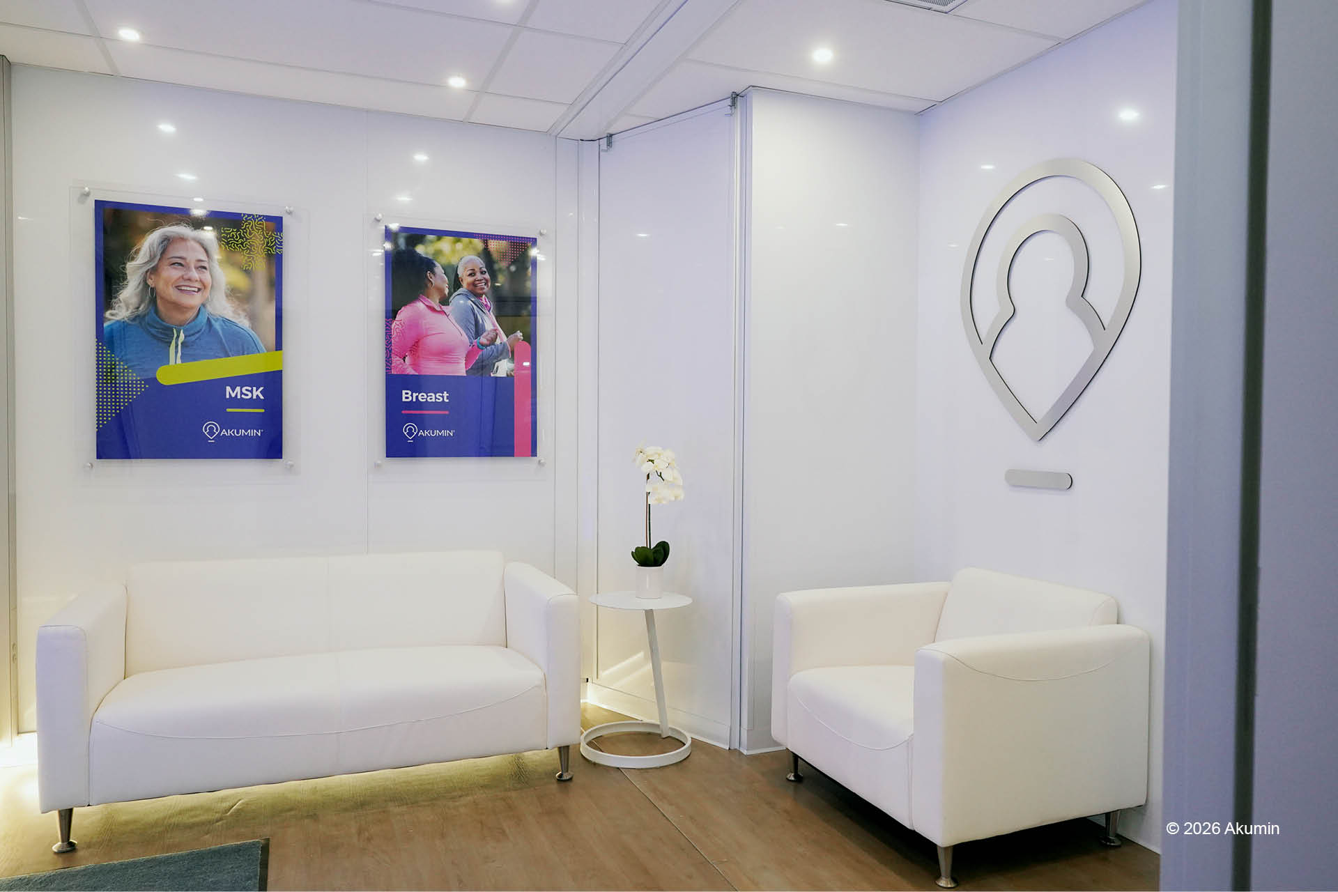 Akumin AXIS patient waiting area