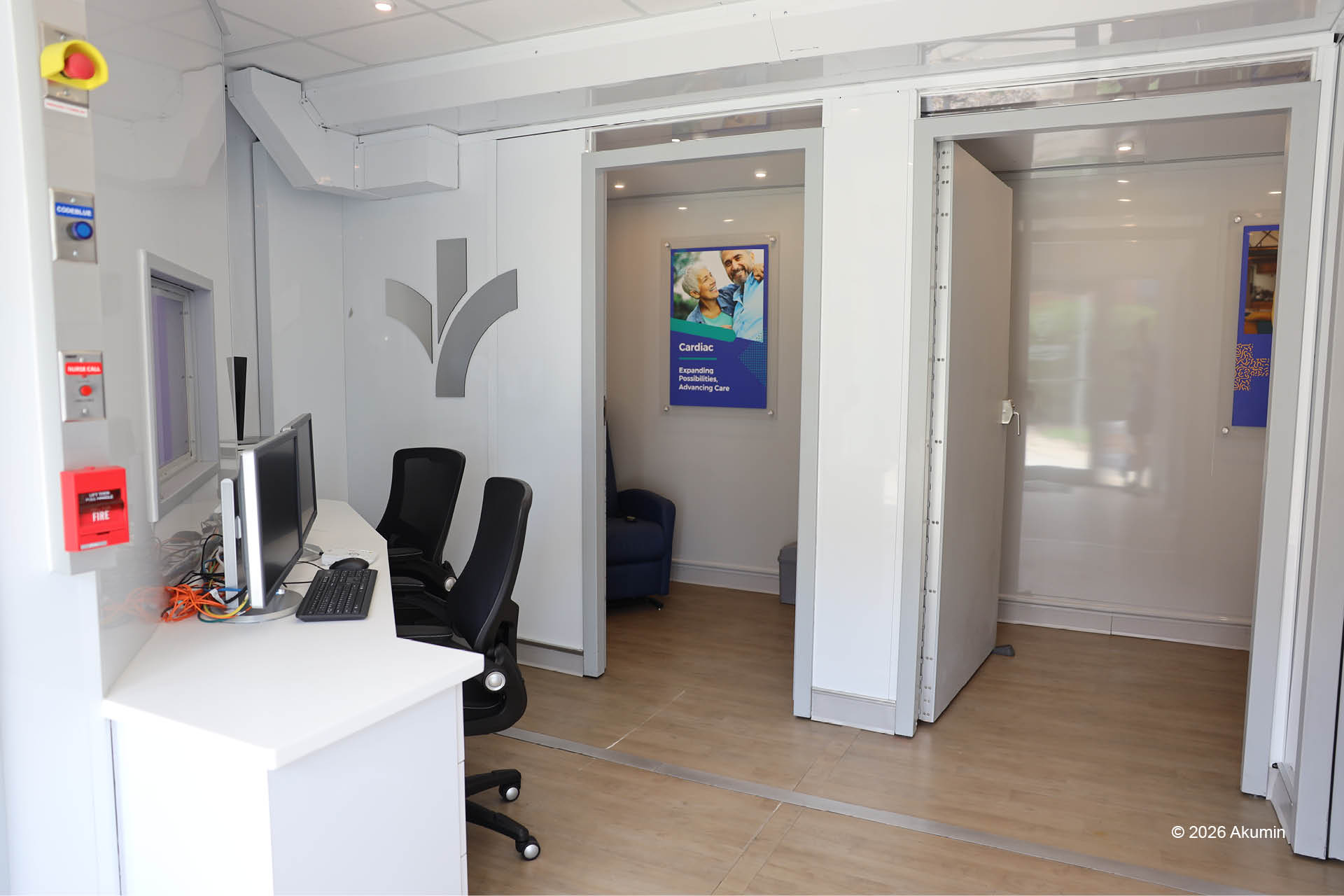 Akumin AXIS PET/CT reception area