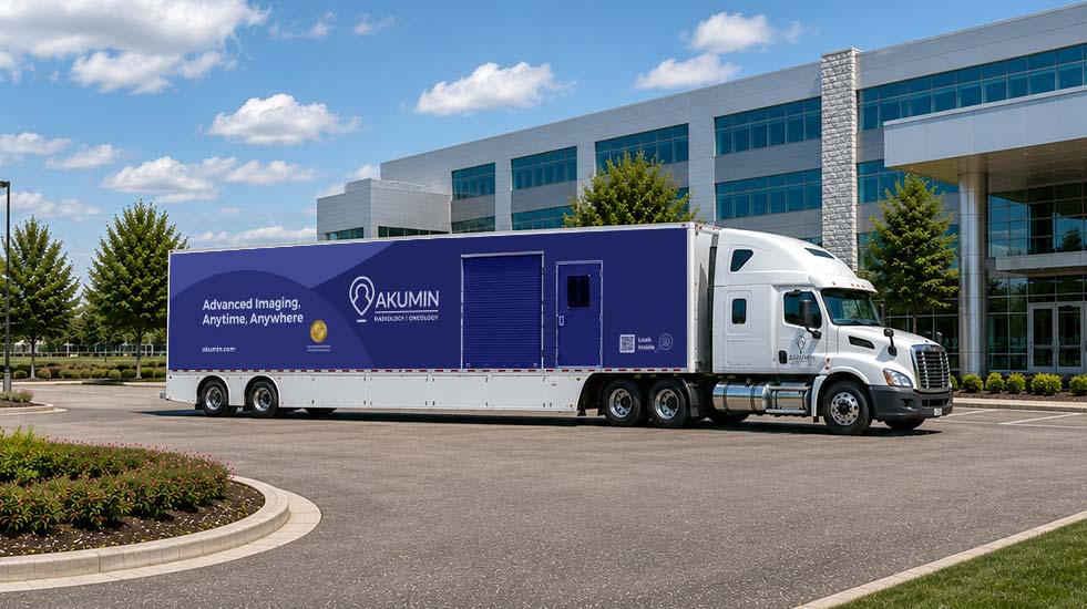 Virtual tour of the Akumin's mobile MRI imaging environment