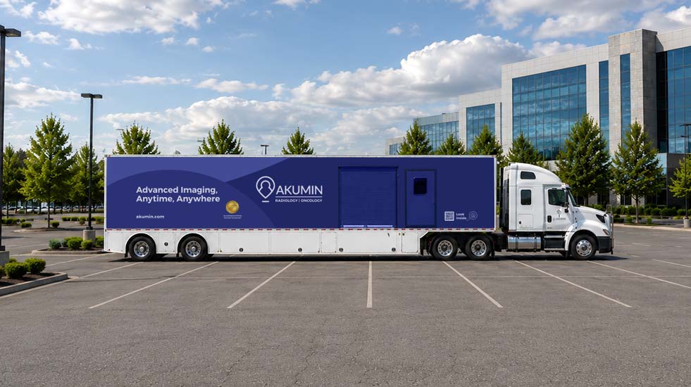 Virtual tour of the Akumin's mobile PET/CT imaging environment