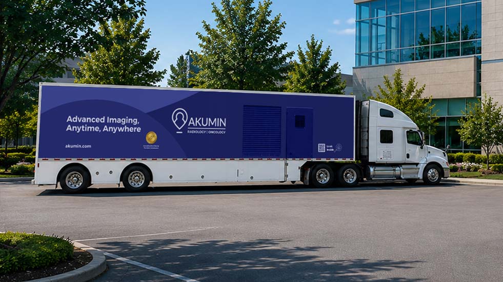 Virtual tour of the Akumin's mobile CT imaging environment