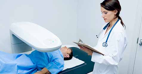 DEXA bone density scan